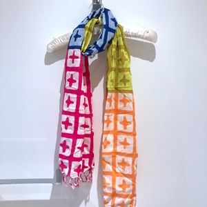 Madewell colour-blocked scarf